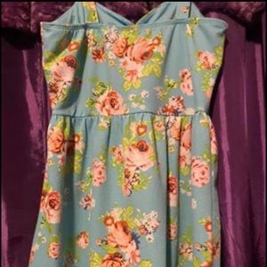 Cute summer dress, goes about mid thigh